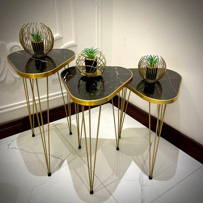 Modern Coffee Table – Nesting End Table & Side Table Set for Stylish Living